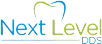 Next Level DDS logo with tooth outline.