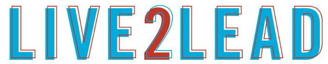 Close-up of stylized text with letters and numbers in red and blue.